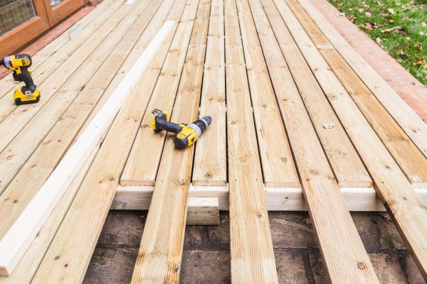 Cost of Damaged Deck Boards Repair in Rocklin