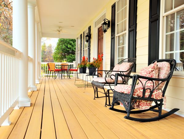 Porch Construction in Rocklin
