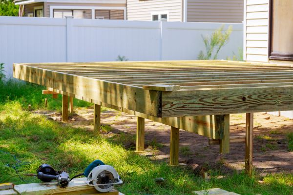 Cost of Elevated Deck Installation in Rocklin