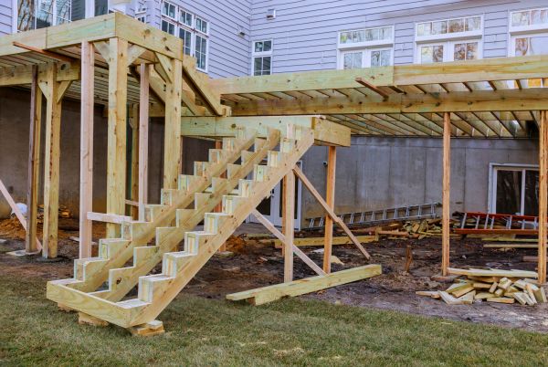 Deck Post Replacement in Rocklin