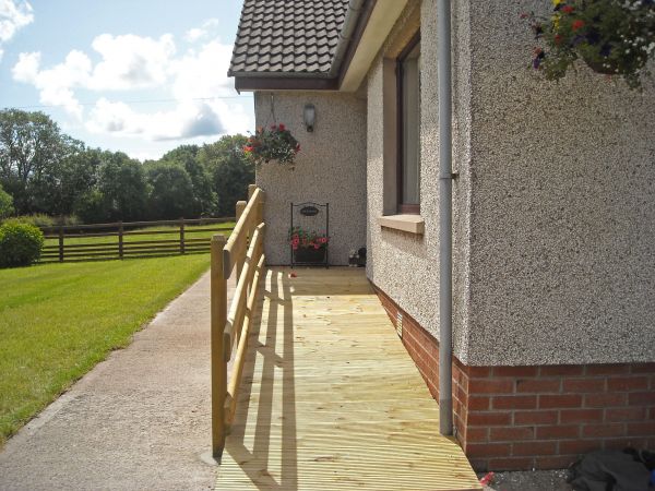 Cost of Hardwood Ramp Installation in Rocklin