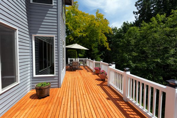 Cost of Cedar Deck Construction in Rocklin