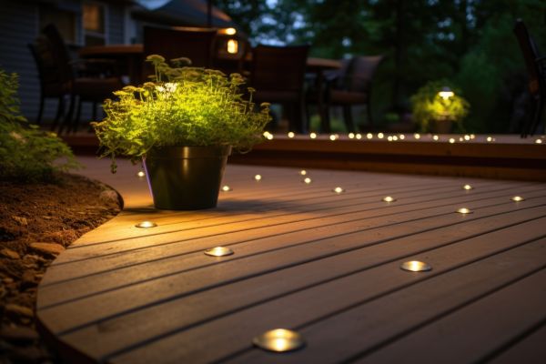 Ground Level Deck Construction in Rocklin