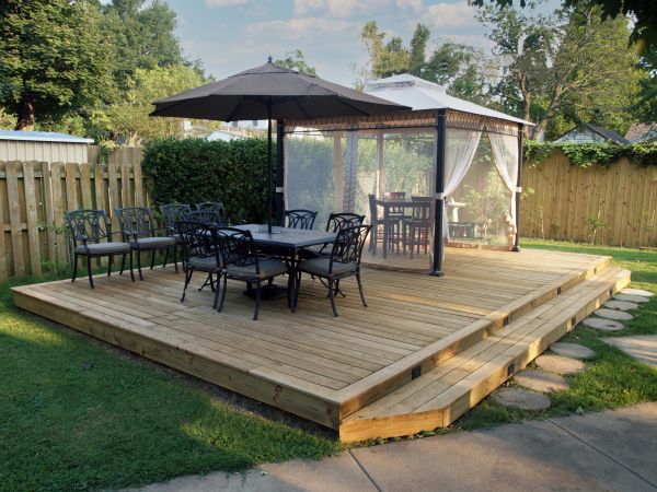 Platform Deck Construction in Rocklin