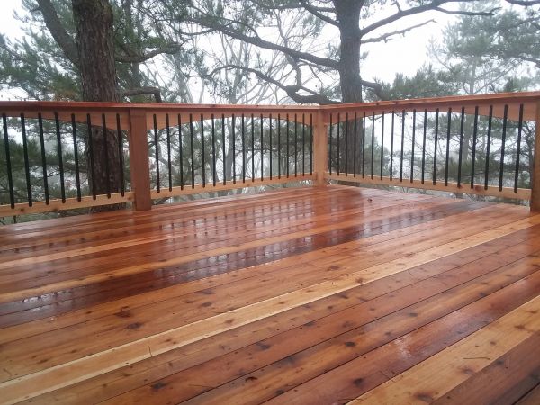 Cedar Deck Repair in Rocklin
